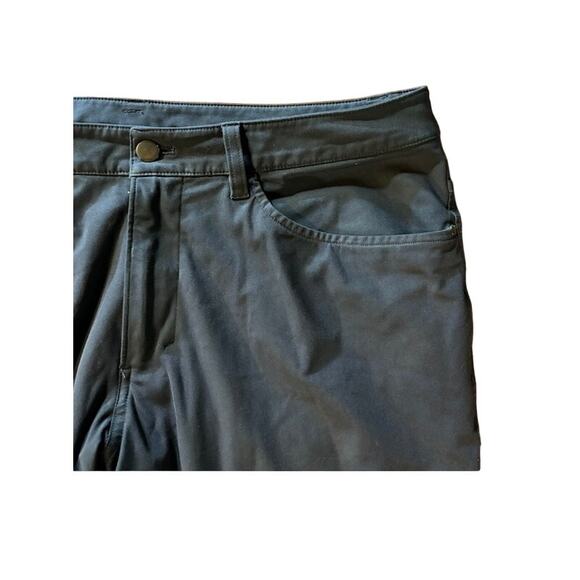 Lululemon Men's ABC pants chinos in obsidian gray waist 34 trousers - Picture 3 of 7